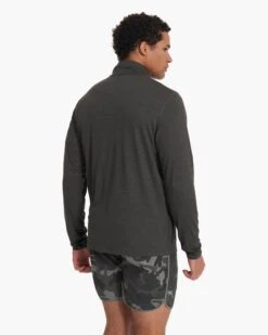 Ease Performance Half Zip | Charcoal Heather -Eminem Style V221HCC SP21 M ECOMM TOP 2545