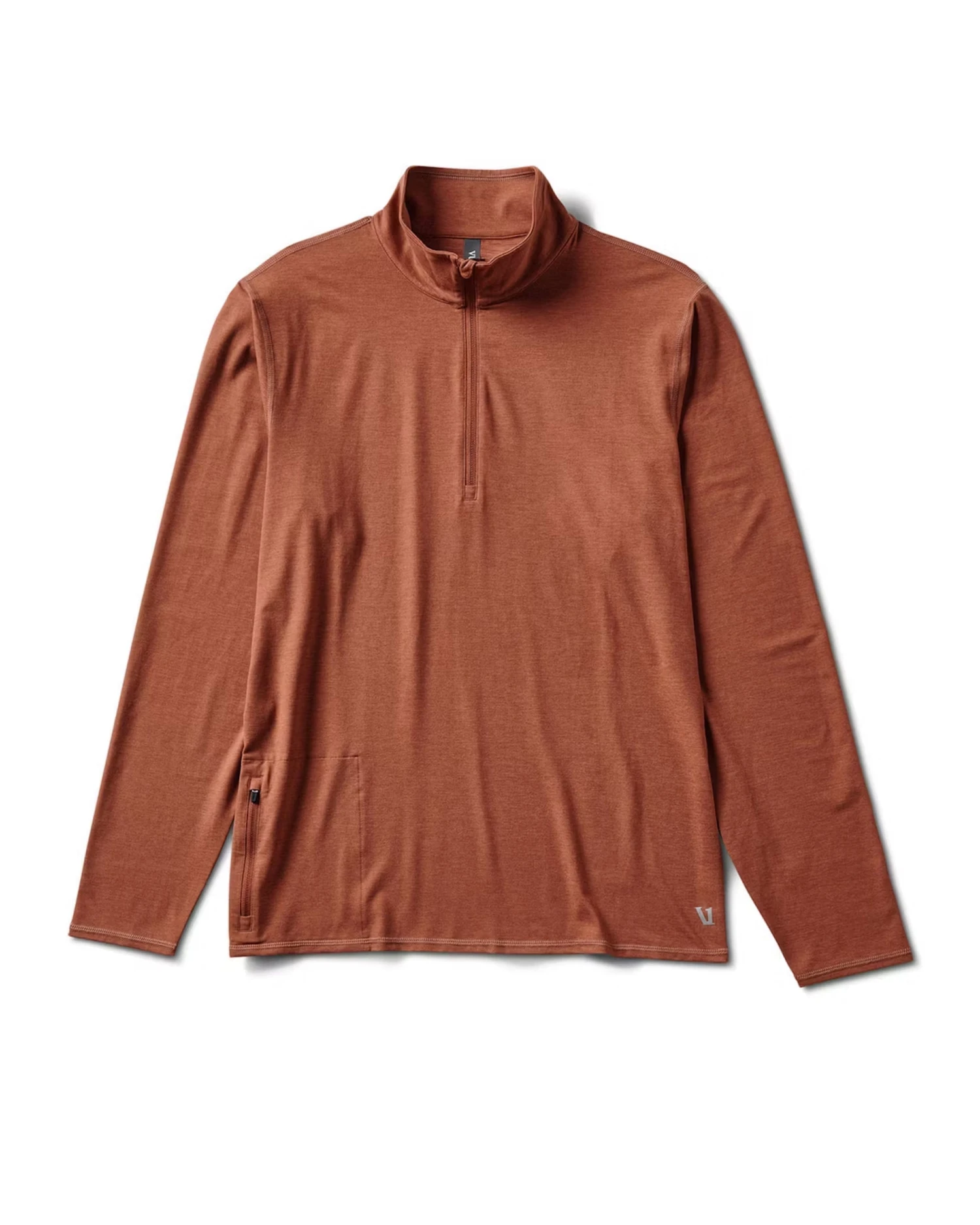 Ease Performance Half Zip | Copper Heather 1 Ease Performance Half Zip | Copper Heather