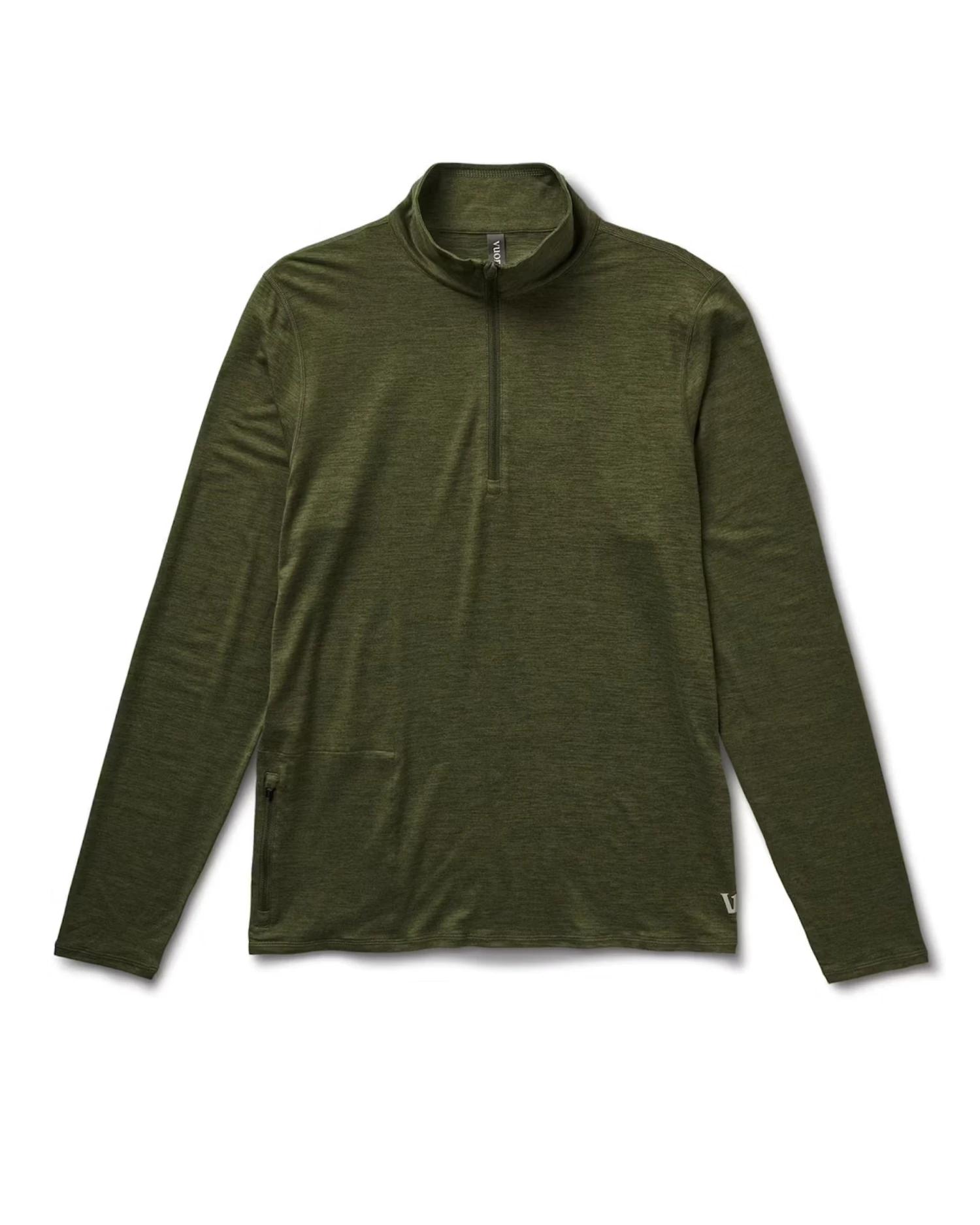 Ease Performance Half Zip | Forest Heather 1 Ease Performance Half Zip | Forest Heather