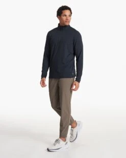 Ease Performance Half Zip | Ink Heather 11 Ease Performance Half Zip | Ink Heather -Eminem Style V221HIN FA19 M ECOMM FULL 2428