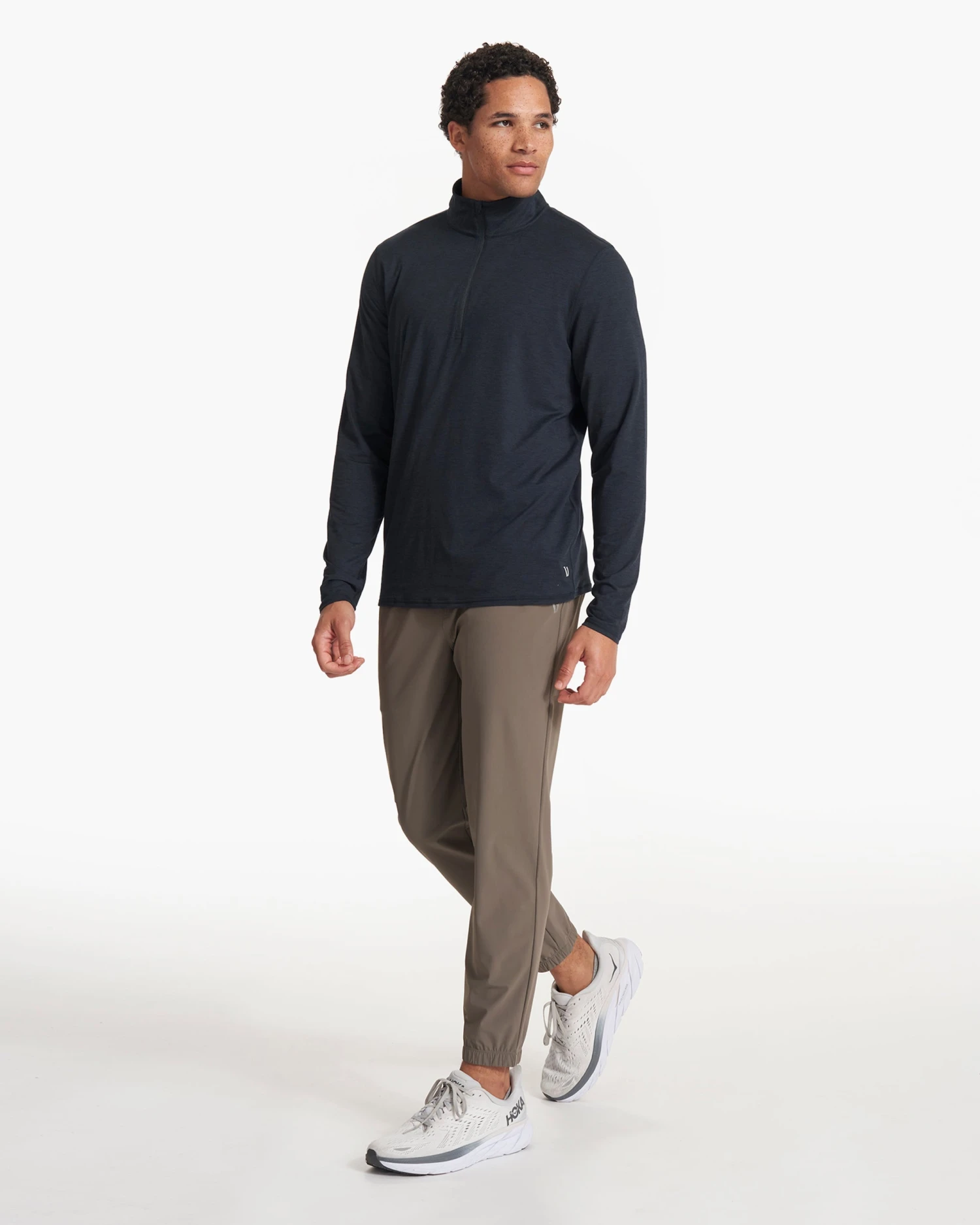 Ease Performance Half Zip | Ink Heather 6 Ease Performance Half Zip | Ink Heather - Image 6