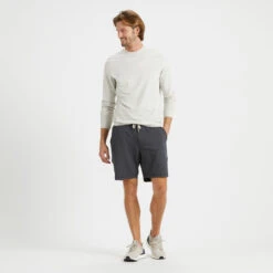 Ponto Performance Crew | Dove Grey Heather -Eminem Style V224HDG 4