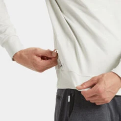 Ponto Performance Crew | Dove Grey Heather -Eminem Style V224HDG 5