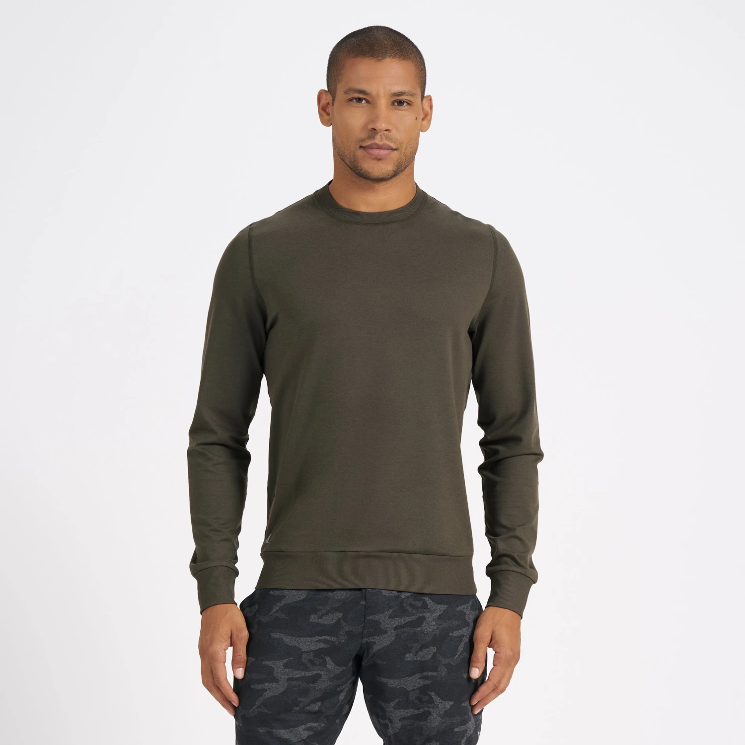 Ponto Performance Crew | Oregano Heather 2 Ponto Performance Crew | Oregano Heather - Image 2