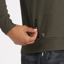 Ponto Performance Crew | Oregano Heather 9 Ponto Performance Crew | Oregano Heather -Eminem Style V224HOR 4