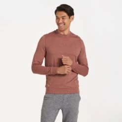 Ponto Performance Crew | Terracotta Heather -Eminem Style V224HTE 3316