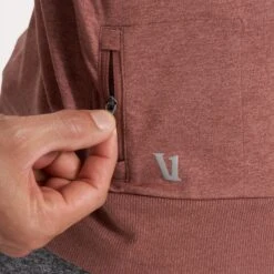 Ponto Performance Crew | Terracotta Heather -Eminem Style V224HTE 3340