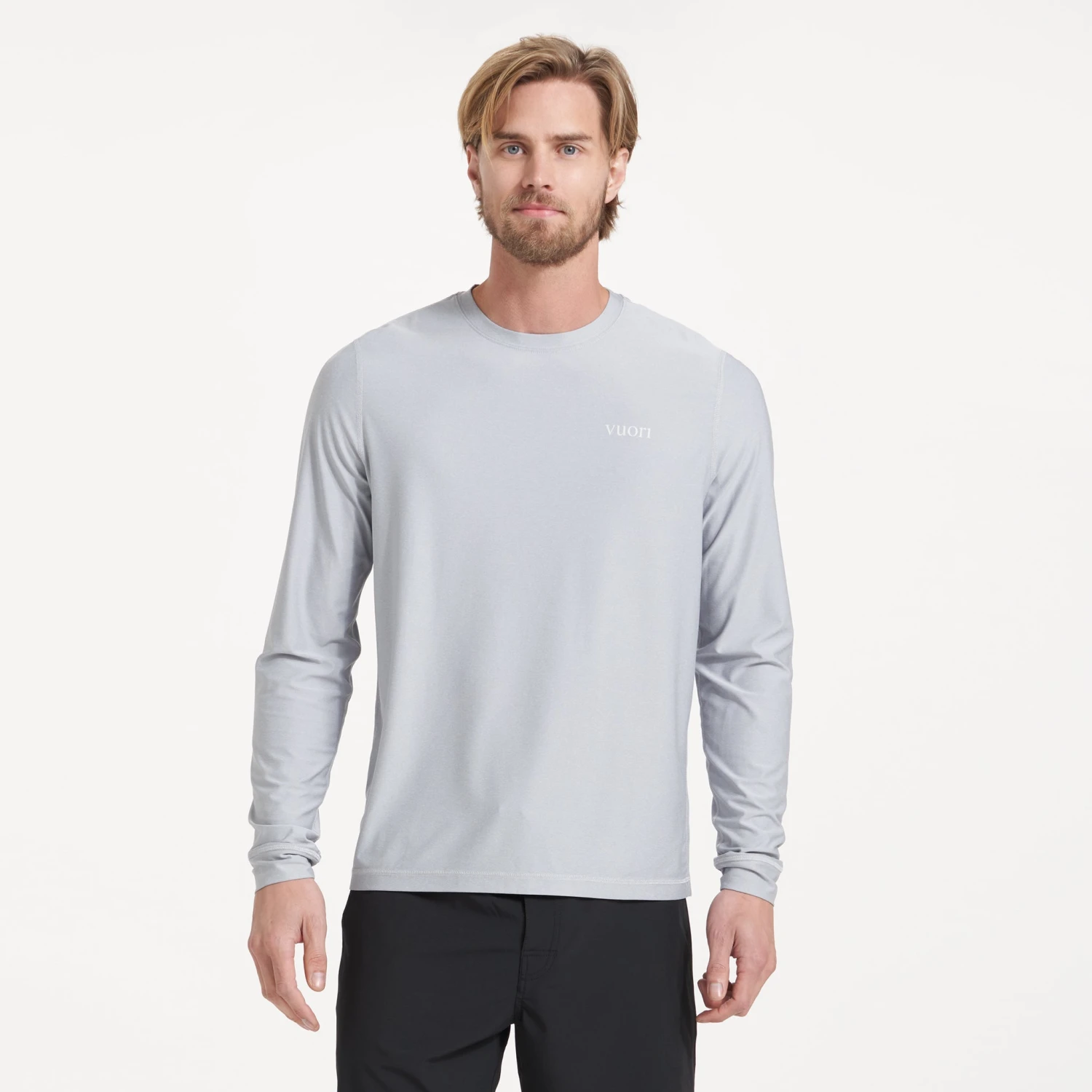 Long-Sleeve Uluwatu 2.0 Water Tee | Platinum Heather 2 Long-Sleeve Uluwatu 2.0 Water Tee | Platinum Heather - Image 2