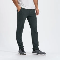 Ponto Performance Pant | Blackened Green Heather -Eminem Style V418HBG 2