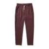 Ponto Performance Pant | Oxblood Heather