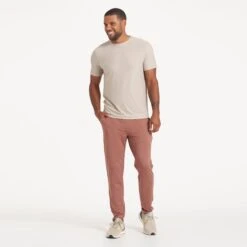 Ponto Performance Pant | Terracotta Heather 9 Ponto Performance Pant | Terracotta Heather -Eminem Style V418HTE 1053