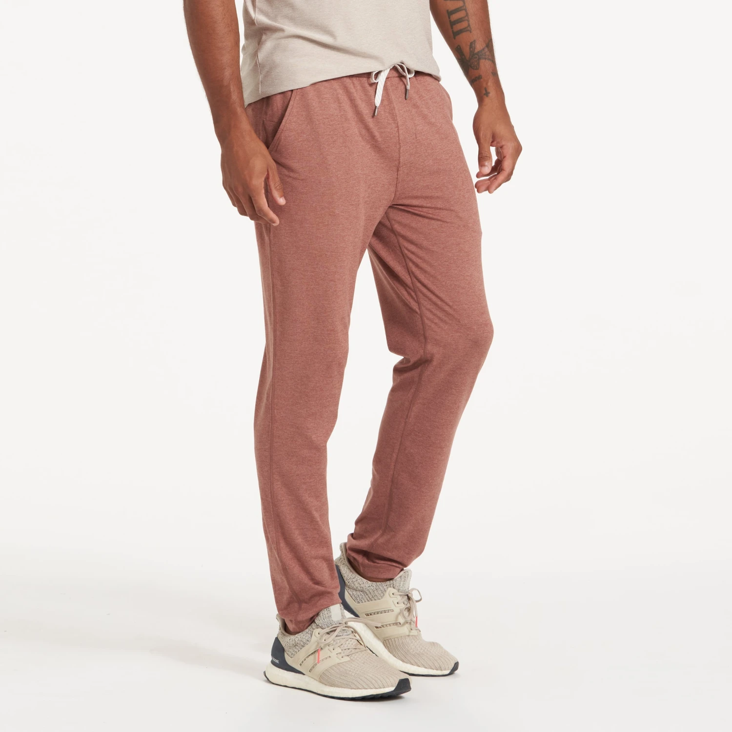 Ponto Performance Pant | Terracotta Heather 3 Ponto Performance Pant | Terracotta Heather - Image 3