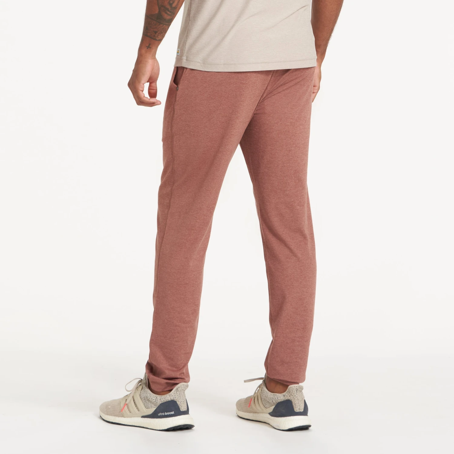 Ponto Performance Pant | Terracotta Heather 4 Ponto Performance Pant | Terracotta Heather - Image 4