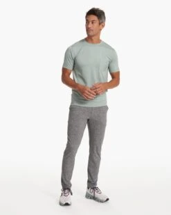 Ponto Performance Pant | Heather Grey -Eminem Style V418HTG SP19 M ECOMM BOTTOM 3006