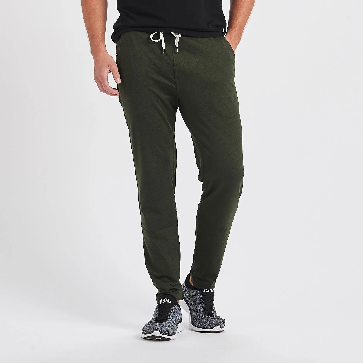 Ponto Performance Pant | Moss Heather 2 Ponto Performance Pant | Moss Heather - Image 2