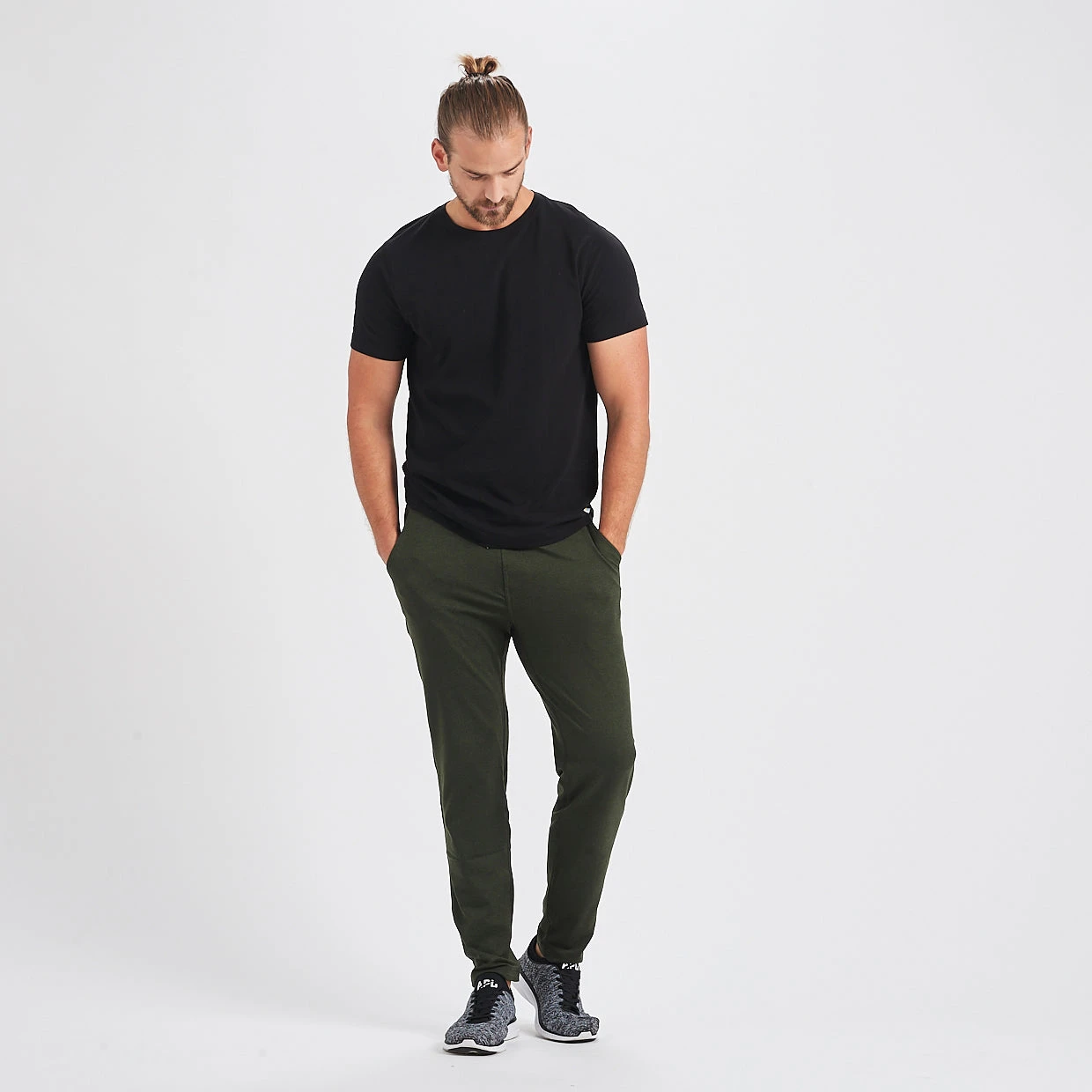 Ponto Performance Pant | Moss Heather 5 Ponto Performance Pant | Moss Heather - Image 5