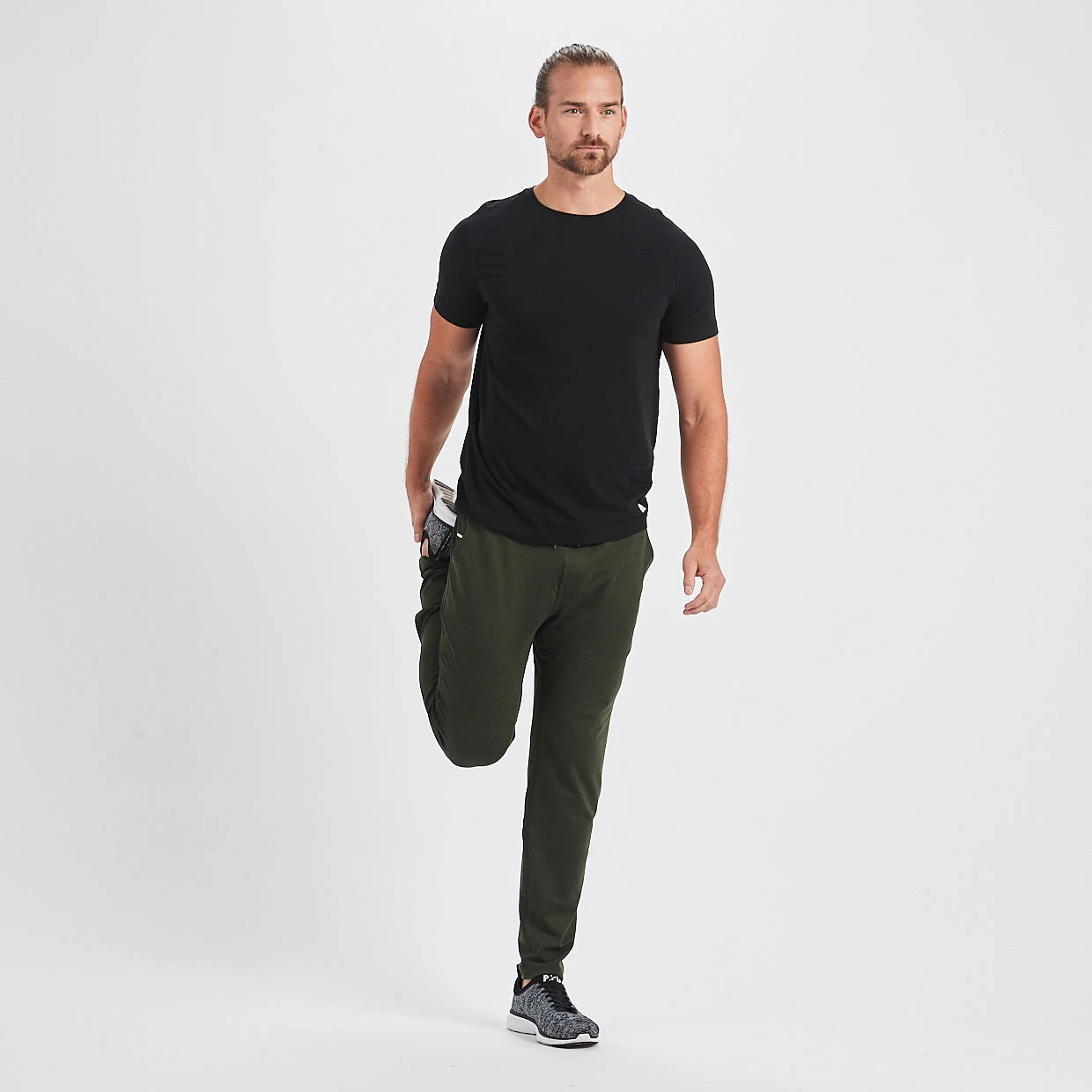 Ponto Performance Pant | Moss Heather 6 Ponto Performance Pant | Moss Heather - Image 6