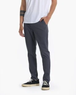 Cascade Tech Chino Pant | Charcoal -Eminem Style V427CCL 00077