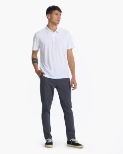 Cascade Tech Chino Pant | Charcoal -Eminem Style V427CCL 00098