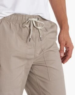 Vintage Ripstop Pant | Teak -Eminem Style V461TEK FA23 M ECOMM PANTS DETAIL 5