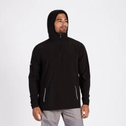 Fields Packable Pullover | Black -Eminem Style V516BLK 2 b641e022 4ebe 4321 943b 1f56ffe7546f