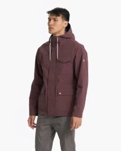 Palisades Rain Jacket | Chestnut -Eminem Style V525CHN 04356