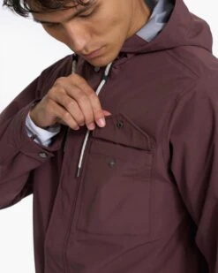 Palisades Rain Jacket | Chestnut -Eminem Style V525CHN 1