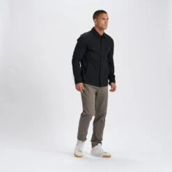 Ripstop Jacket | Black -Eminem Style V527BLK 4