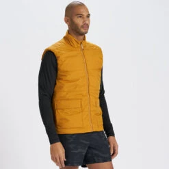 Topanga Insulation Vest | Cognac -Eminem Style V530COG 2