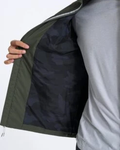 Echo Insulated Jacket | Forest -Eminem Style V535FOR 01878 crop