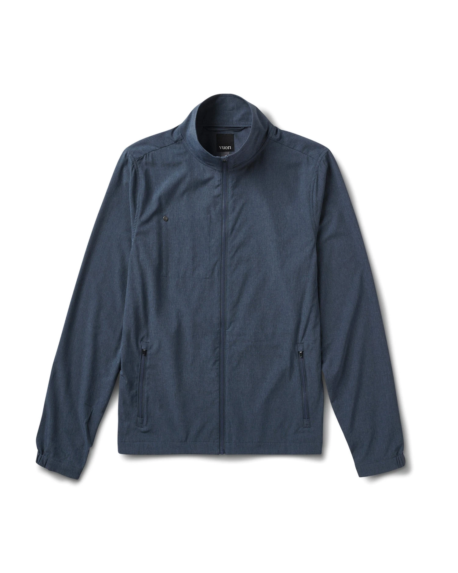 Venture Track Jacket | Navy Linen Texture 1 Venture Track Jacket | Navy Linen Texture