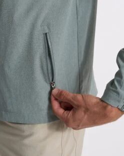 Venture Track Jacket | Stormy Linen Texture -Eminem Style V536SNT SP23 M ECOMM JACKETS TOP 3559 1X1 3c90411c 7bf7 4664 bb56 9bb3a2274dfd