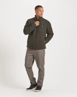 Morrow Sherpa Jacket | Dark Oregano -Eminem Style V537DOR 6 a3d8596d 3758 4f5e a50e 6cb5776c52c6