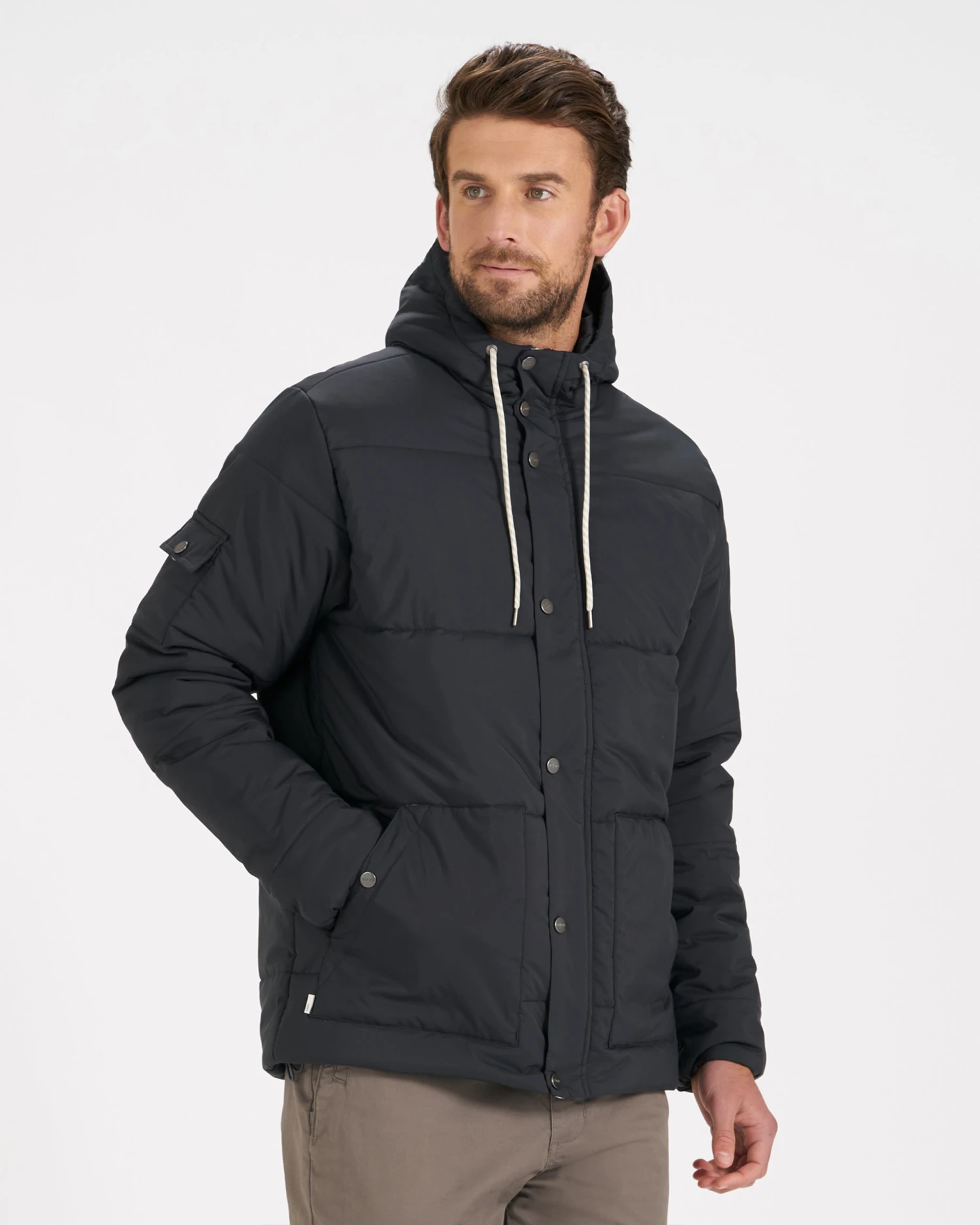 Langley Insulated Jacket | Black 2 Langley Insulated Jacket | Black - Image 2