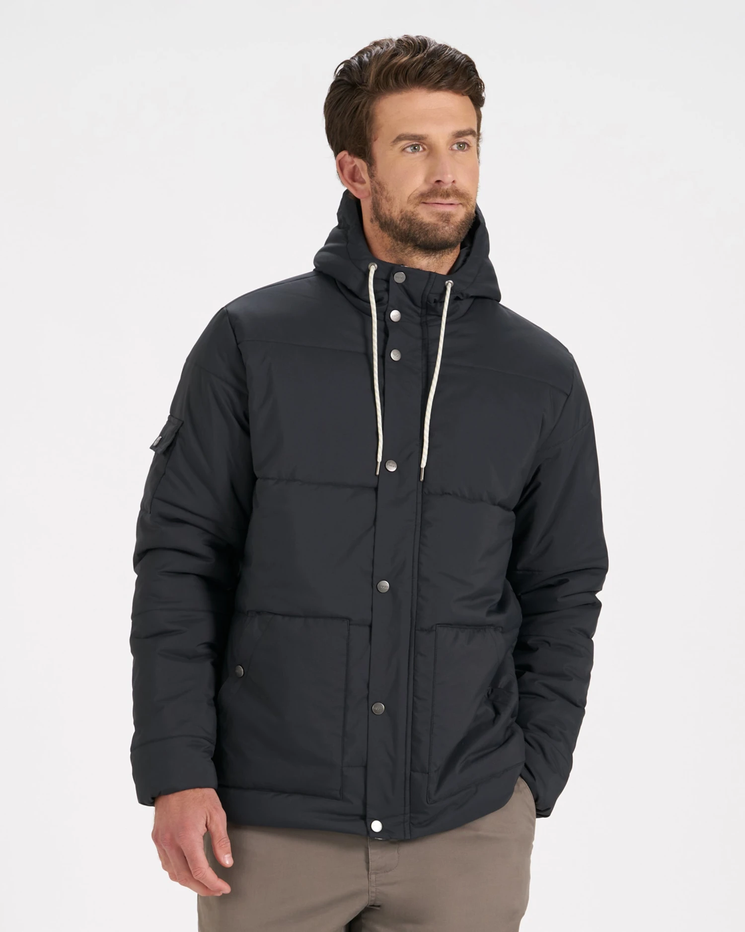 Langley Insulated Jacket | Black 3 Langley Insulated Jacket | Black - Image 3