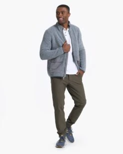 Idyllwild Sherpa Jacket | Heather Grey 12 Idyllwild Sherpa Jacket | Heather Grey -Eminem Style V543HTG 01894