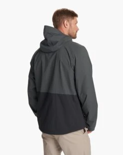 Oahu Rain Jacket | Shale -Eminem Style V553SHA FA23 M ECOMM jackets BACK TOPS 14