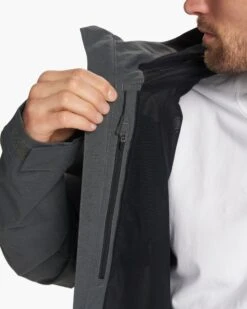 Oahu Rain Jacket | Shale -Eminem Style V553SHA FA23 M ECOMM jackets DETAIL 15