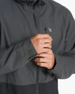 Oahu Rain Jacket | Shale -Eminem Style V553SHA FA23 M ECOMM jackets DETAIL 17