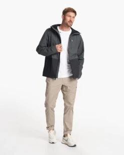 Oahu Rain Jacket | Shale -Eminem Style V553SHA FA23 M ECOMM jackets FULL 12