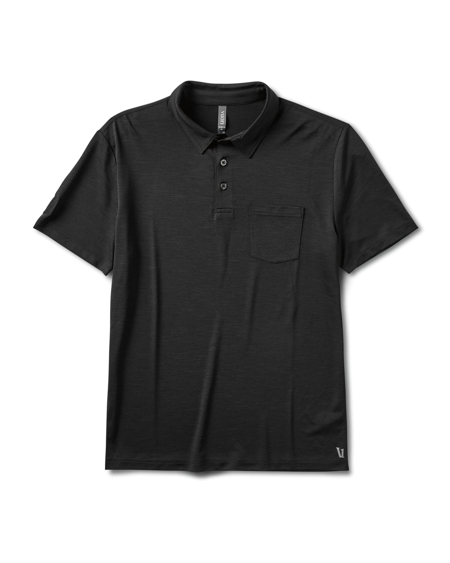 Zephyr Polo | Black Heather 1 Zephyr Polo | Black Heather
